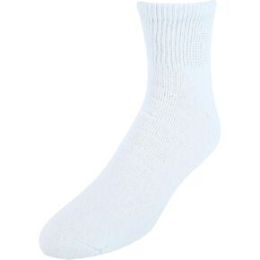 CTM® Men's Big and Tall Ankle Socks (3 Pair Pack)
