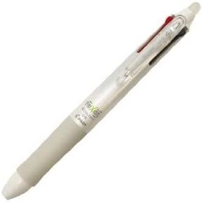 PILOT 5 X Frixion Ball Knock 4-Color Gel Ink Multi-Pen, White (LKFB-80EF-W)
