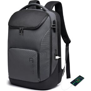 Travel Backpack for Men 30L, Fits 17.3 inch Laptop Business Daypack, Casual Carry on Backpacks Flight approved for Women Grey…