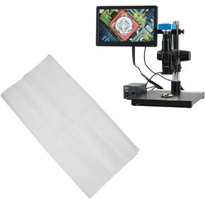 Dust Cover, Microscope Plastic Cover Plastic 480x490mm for Protecting Microscopes