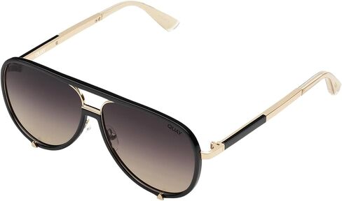 Quay Women's Coffee Run Oversized Round Cat Eye Sunglasses in Saudi Arabia