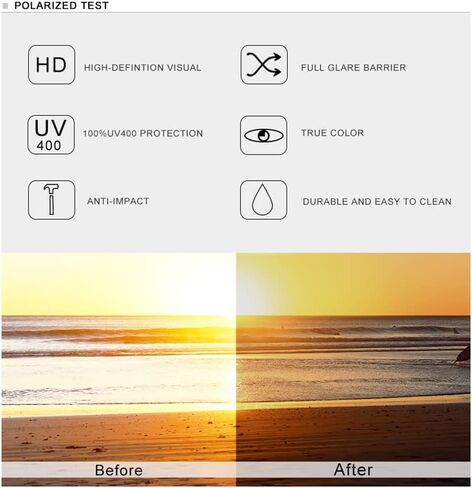نظارات شمسية مستقطبة من KINGSEVEN Bubinga بتصميم كلاسيكي أنيق للرجال والنساء، عدسة عاكسة B5510 in Kuwait