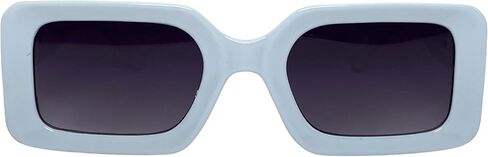 Fashion Rectangular Trendy Sunglasses Women Men Retro 90s in Saudi Arabia
