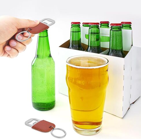 Mobestech 12Pcs Keychain Bottle Openers Can Openers Stainless Steel Bottle Openers Bottle Lid Removers Beer Openers for Key and Bottles in Saudi Arabia