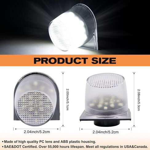 Gempro LED Cab Roof Marker Lights Top Clearance Running Lights for DODGE W100 150 250 350 D100 150 250 350 Cab Marker Lamps, 5PCS (Amber Led) in Saudi Arabia