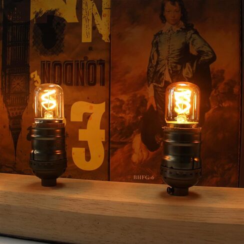 1W Low Wattage LED Edison Night Light Bulbs Warm,T28 Mini Vintage Light Bulb 10W Incandescent Equal,E26 Medium Screw Base Bulb for Oven Bulbs Decoration 6 Pack in Saudi Arabia