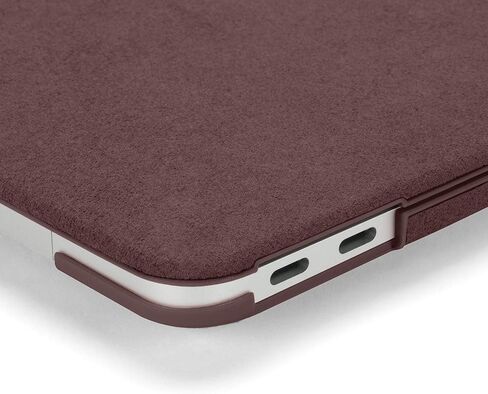 Textured Hardshell with NanoSuede for MacBook Air (Retina, 13-inch, 2019-2018) - Merlot in Saudi Arabia