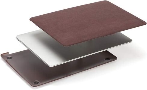 Textured Hardshell with NanoSuede for MacBook Air (Retina, 13-inch, 2019-2018) - Merlot in Saudi Arabia