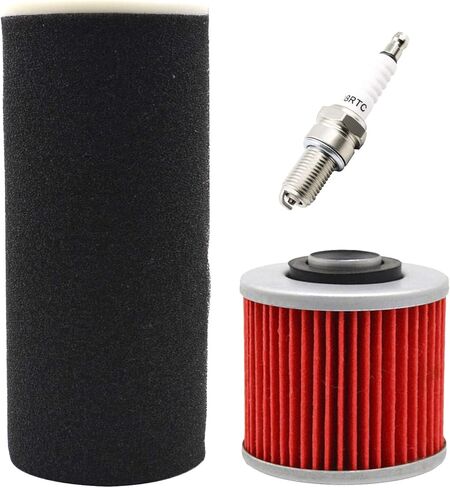 AHL Air Filter with Oil Filter for Yamaha Grizzly 600 YFM600F 4x4 2000-2001/Grizzly 600 YFM600FH 4x4 Hunter Edition 2000-2001/Grizzly 600 YFM600FWA 4x4 1998-1999 1UY-14451-0-00 in Saudi Arabia