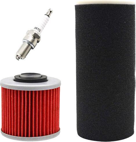 AHL Air Filter with Oil Filter for Yamaha Grizzly 600 YFM600F 4x4 2000-2001/Grizzly 600 YFM600FH 4x4 Hunter Edition 2000-2001/Grizzly 600 YFM600FWA 4x4 1998-1999 1UY-14451-0-00 in Saudi Arabia
