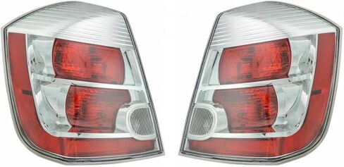 For Nissan Sentra Rear Tail Light 2007 2008 2009 Passenger Side Chrome Housing NI2819114 2.0L | 26550-ET00B in Saudi Arabia