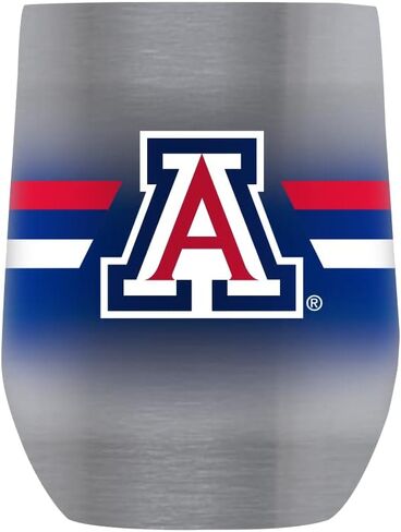 Gametime Sidekicks Arizona 12oz من الفولاذ المقاوم للصدأ - مرخص رسميًا، 18/8 من الفولاذ المقاوم للصدأ، جدار مزدوج، معزول بالفراغ، شعارات مطبوعة بالأشعة فوق البنفسجية LED، بدون عرق، يبقى ساخنًا/باردًا - in Saudi Arabia