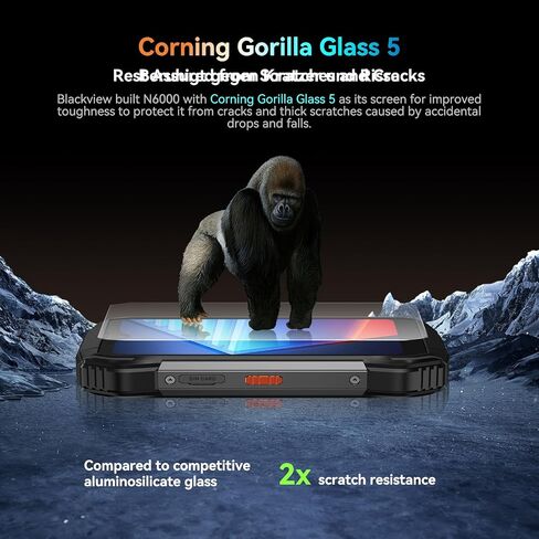 Blackview N6000 Rugged Smartphone 2023, 4.3-inch Small Android 13 Phone, 16GB 256GB Octa-core MTK Helio G99 6nm, 48MP + 16MP Camera, Dual SIM 4G, QHD+ Display 3880mAh 18W Fast Charge Rugged Phone, NFC in Saudi Arabia
