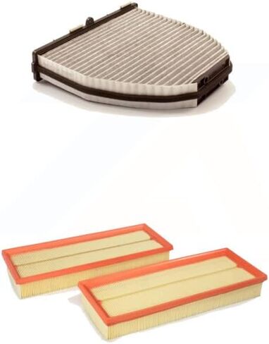 Air And Cabin Filters Kit For Mercedes-Benz C300 E350 GLK350 C350 E550 E300 C230 KFL-100313 in Saudi Arabia