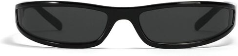 Small Square Sunglasses for Women,Cute Fashion Wrap Around Sunglasses,Trendy Y2k Sunglasses Vintage Narrow Shades in Kuwait