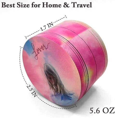 YxX&Zen Design Grinder for Kitchen with Lid(2.5Inch.Large) in Saudi Arabia