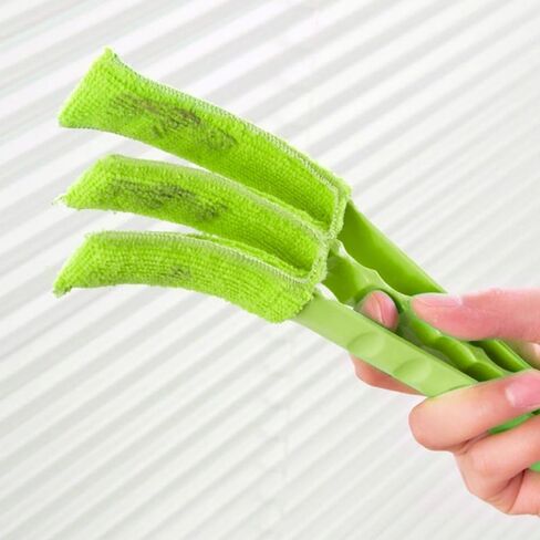 منفضة ستائر النوافذ، مجموعة من 3 فرش من AIFUDA لمصاريع مكيف الهواء وأداة تنظيف مجمع الغبار مع 3 أكمام من الألياف الدقيقة in Kuwait