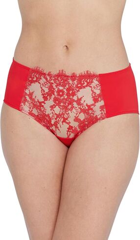 Skarlett Blue Entice Women's Full Coverage Brief with Lace in Kuwait