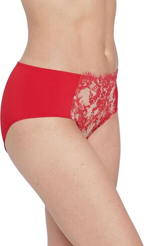 Skarlett Blue Entice Women's Full Coverage Brief with Lace in Kuwait