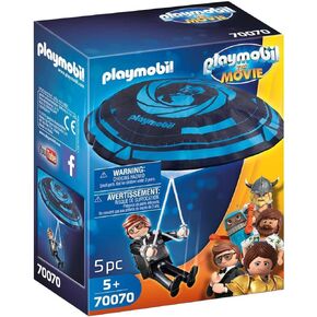 Playmobil The Movie Rex Dasher with Parachute