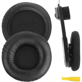 Geekria QuickFit Replacement Ear Pads for Koss Porta Pro PP, KSC35, KSC75, KSC55, KSC50, KSC-10, KTX PRO1, KTX8, PTX6 Headphones Ear Cushions, Headset Earpads, Ear Cups Cover Repair Parts (Black)