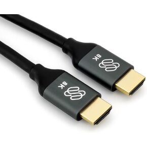 Sewell 8K HDMI 2.1 Cable 15 ft, 4K 120Hz, 48Gbps, Supports Xbox Series X and Playstation 5, eARC, HDR, and Dolby Vision (15)