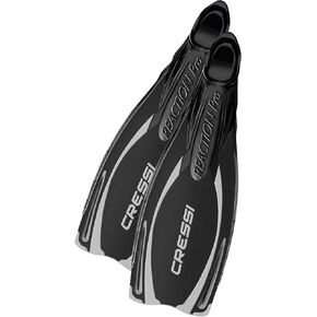 Cressi Adult Snorkeling & Scuba Diving Fins - Powerful Full Foot Pocket Fins - Reaction Pro: made in Italy