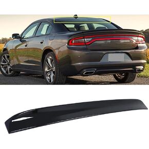 Rear Window Roof Spoiler Top Spoiler Lip Wing for 2015-2021 Dodge Charger Glossy Black