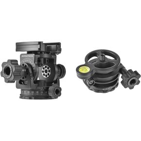 Acratech Panoramic Head with Arca-Type Quick Release (Classic Knob) with Leveling Base Bundle