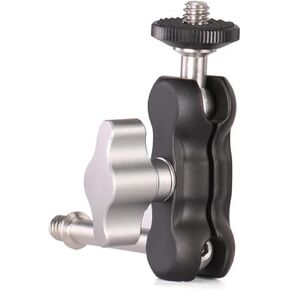 Leofoto AM-1 Magic Arm Multi-Purpose Tripod Accessory Mount 1/4" Ideal for Smartphone etc