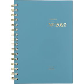 Cambridge 2025 Planner, Weekly & Monthly, 5-1/2" x 8-1/2", Small, WorkStyle Classic, Seaside Blue (1606-200-12-25)