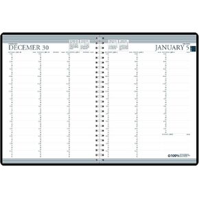 House of Doolittle 2025 Weekly Planner Calendar, Professional, Blue Cover, 8.5 x 11 Inches, January - December (HOD27207-25)