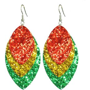 Juneteenth African Earrings Black History Dangle Drop Earrings for Women