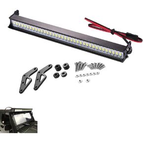 RC Car 36 Led Light Bar，Metal Roof Lamp Super Bright Light Bar for Traxxas TRX-4 90046 D90 Axial SCX10 110 RC Crawler