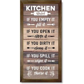 Rustic Bathroom Decor Rules Wood Sign, Frame Western Bathroom Decor, Farmhouse Bathroom Décor, Bathroom Accessories Decor, Rustic Bathroom Door Rules Decor, Frame Farmhouse Bathroom Décor Sign