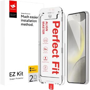 BERSEM 2 Pack Privacy Screen Protector for Samsung Galaxy S24 Plus 5G, Protective Films Adapted for Smartphones [Anti-Spy] [Auto-Alignment EZ Kit] [Support Fingerprint Unlock] [9H Tempered Glass] [Bubble Free] [Anti-Glare] [Case Friendly]