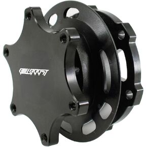 Universal Steering Wheel Quick Connect Release Hub Adapter 6 Bolt Snap Billet