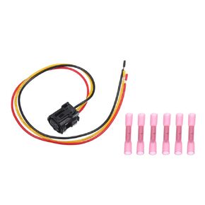 Motoforti Camshaft Position Sensor Connector Pigtail Plug, for Toyota 4Runner 2005-2015, Metal Plastic Rubber, 90919-05060 46393JF, Black Yellow Red, 1 Set