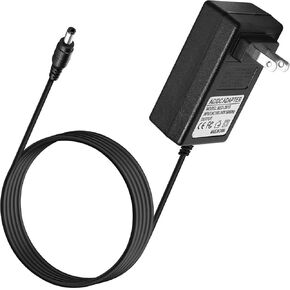 Back Shoulder and Neck Massager with Heat Charger 12V DC Home Adapter Compatible for Belmint,Lesonano, WOQQW,TRIDUCNA Power Cord Supply