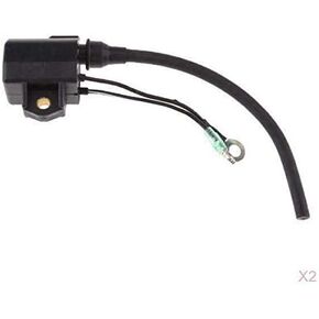 PARTSRUN Marine Ignition Coil Assy for Yamaha Outboard Motor 100 115 130 140 150 175 200 225 HP V4 V6 Replace 6R3-85570-01-00 IG3959,Sierra 18-5128,ZF692-1