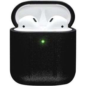 حافظة KeySmart Urban Union AirPods Pro الجيل الثاني - غطاء حافظة AirPods Pro 2 - حافظة AirPod Pro سوداء الجيل الثاني - شحن سلكي ولاسلكي - حافظة AirPods Pro مضادة للخدش ومقاومة للماء