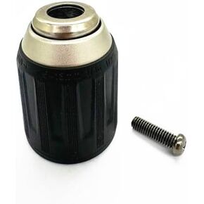 استبدال مثقاب تشاك بدون مفتاح لماكيتا 1/2 بوصة 766027-7 DHP484 DDF484 DDF482 BHP452 BDF453 BDF452 LXFD01 LXPH05Z XFD01RW DHP485 DDF446 XPH10 مع برغي ظرف اليد اليسرى