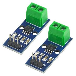 XINGYHENG 2Pcs ACS712 5A AC and DC Current Sensor Module ACS712-5A Module High Sensitivity High Efficiency(5A)