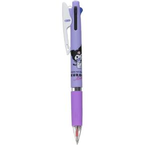 カミオジャパン(Kamiojapan) Kamio Japan 300349 Sanrio Kuromi Jetstream Tri-Color Ballpoint Pen, 0.5mm