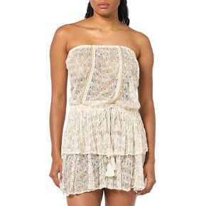 Ramy Brook Women's Standard Hanna Strapless Chevron Mini Dress