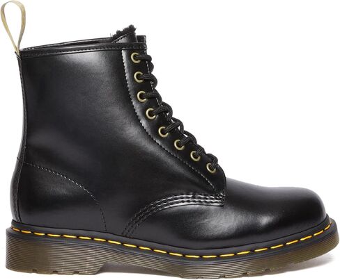 Dr. Martens Unisex Vegan 1460 Fashion Boot, Black Norfolk Flat, 14 US Women in Saudi Arabia