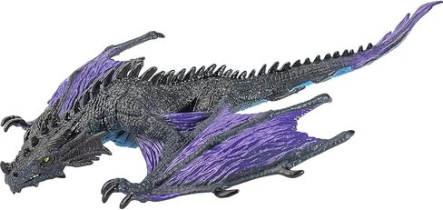 7.87 × 7.08 × 3.15 بوصة تمثال تنين واقعي نموذج تنين طائر بلاستيكي للديكور المنزلي in Kuwait