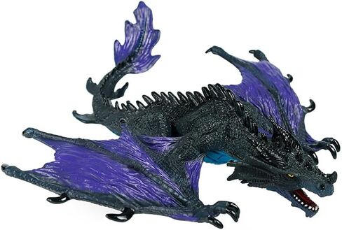 7.87 × 7.08 × 3.15 بوصة تمثال تنين واقعي نموذج تنين طائر بلاستيكي للديكور المنزلي in Kuwait