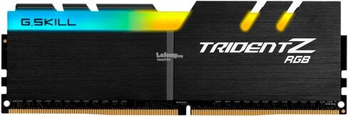 G.SKILL Trident Z RGB Series (Intel XMP) DDR4 RAM 32GB (2x16GB) 3200MT/s CL16-18-18-38 1.35V Desktop Computer Memory UDIMM (F4-3200C16D-32GTZR) in Saudi Arabia