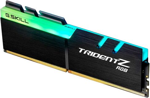 G.SKILL Trident Z RGB Series (Intel XMP) DDR4 RAM 32GB (2x16GB) 3200MT/s CL16-18-18-38 1.35V Desktop Computer Memory UDIMM (F4-3200C16D-32GTZR) in Saudi Arabia